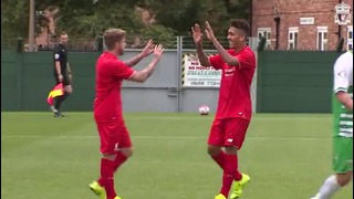Roberto Firmino. Hat-trick at Melwood 10/08/2015
