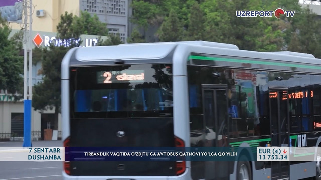Tirbandlik vaqtida O‘zDJTU ga avtobus qatnovi yo‘lga qo‘yildi