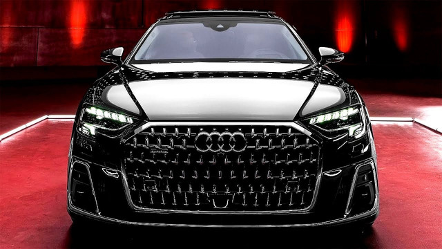 New 2023 AUDI A8 Super Luxury Sedan – Digital Matrix LED lights