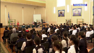 Инспекторы профилактики Яшнабадского района провели профилактическое мероприятие в школе №153