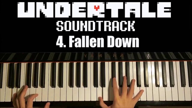 Undertale OST – 4. Fallen Down (Piano Cover by Amosdoll)