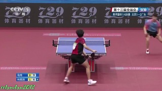 Ma Long vs Lin Gaoyuan (2017 Chinese National Games)