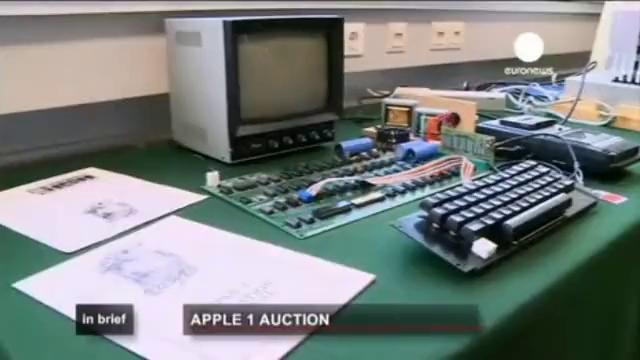 Первый компьютер Apple продан за 500 тысяч евро