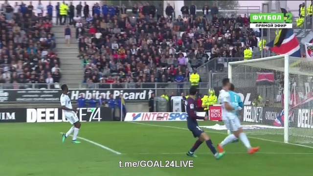 (HD) Амьен – ПСЖ | Французская Лига 1 2017/18 | 36-й тур
