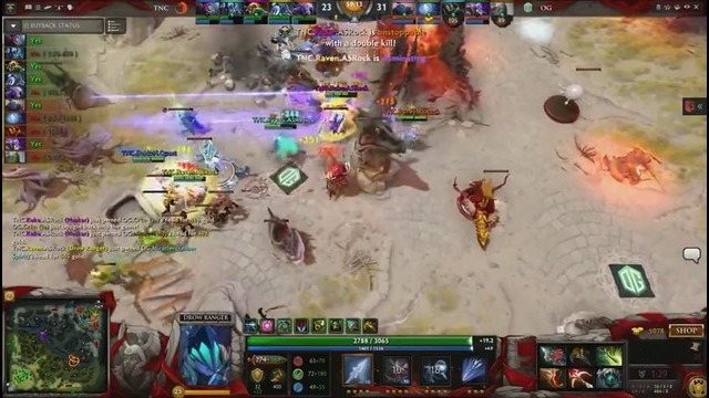 TNC отправляют OG домой