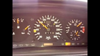 W124 E500 0-200 acceleration
