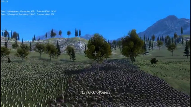 40 000 ПИНГВИНОВ ПРОТИВ 5 000 КЕНГУРУ! – Ultimate Epic Battle Simulator (UEBS)