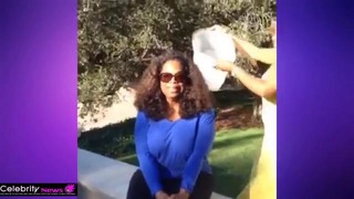 Oprah Winfrey – Completing The ALS Ice Bucket Challenge