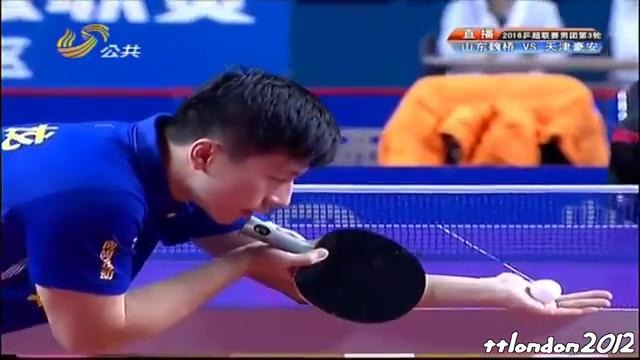 Ma Long vs Fang Yin Chi (China Super League 2016)
