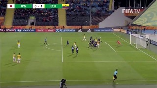 Япония – Эквадор | Чемпионат мира по футболу U-20 | Группа B | 1-й тур | Обзор матча