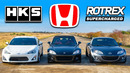 Кто победит в заезде: Honda S2000, GT86 или же MX-5