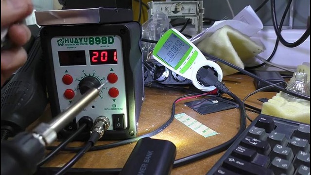 Посылка от GearBest. Паяльная станция Huayu H898+. ОБЗОР, ТЕСТ И ПРИМЕНЕНИЕ