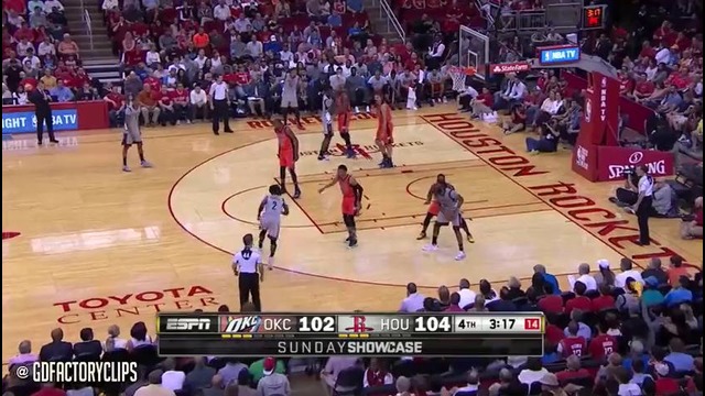 Дуэль между Кевином Дюрантом и Джеймсом Харденом