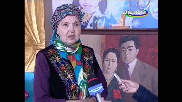 Amet Shamuratovtıń 105 jıl hám Ayımxan Shamuratovanıń 100 jıllıǵı Qanlikól rayonında
