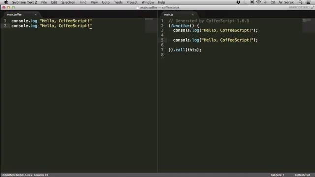 Sorax – 02] Курс по Coffeescript. Установка компилятора