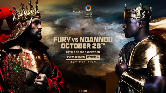 Бокс. Тайсон Фьюри – Франсис Нганну | Tyson Fury vs Francis Ngannou (28.10.2023)