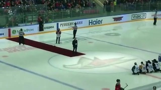 Моуриньо упал на хоккее