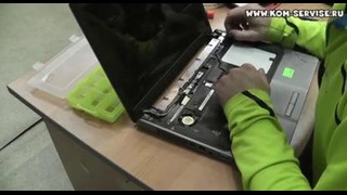 Разборка и замена матрицы ноутбука HP 530