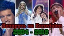 Как выступала беларусь на евровидении с 2004 по 2018