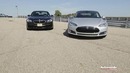 Бешеные гонки: Tesla Model S против BMW M5