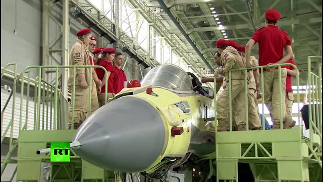 Юнармейцы побывали на заводе «МиГ»