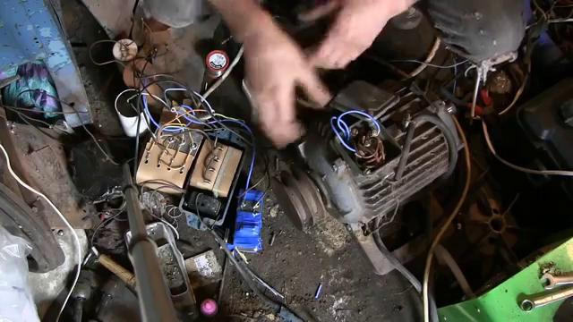 Электродвигатель 380 на 220 если всего 3 провода выходит из обмотки