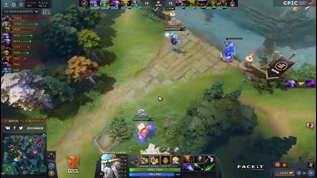 GRAND FINAL EPG vs Spartak Esports, 30.09.2017 D2CL Season 13, game 1 [Lum1Sit]