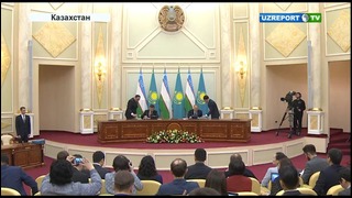 Президент Узбекистана 22-23 марта посетил Казахстан с госвизитом
