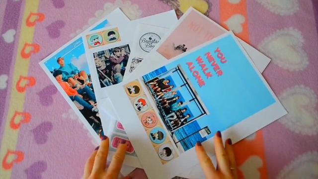 DIY K-POP Как сделать тетради, пенал и значки BTS