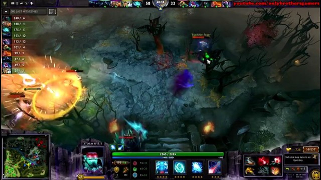 Dota 2 – Cecil 7k MMR plays Storm Spirit – Ranked Match