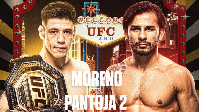 UFC 290: Морено VS Пантожа