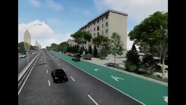 Проект выделенной полосы для общественного транспорта в Ташкенте