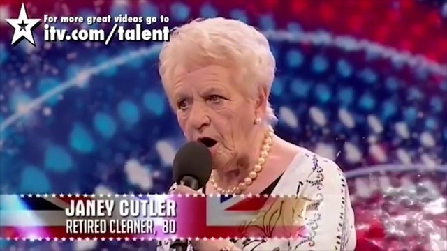 80-летняя бабушка мощно спела на шоу талантов в Британии (2010 год)