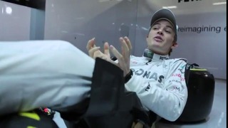Нико Росберг о посадке в болиде Формулы-1