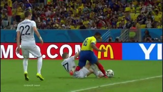 Эквадор 0-0 Франция Обзор матча 25.06.2014