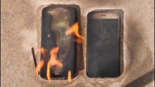 В ОГНЕ! iPhone 6s и Samsung Galaxy S7 Edge в Огне! Краш ТЕСТ