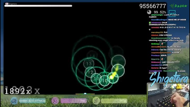 Osu! – Cookiezi – xi – Blue Zenith [FOUR DIMENSIONS] – HR 99.31% – x3 Miss