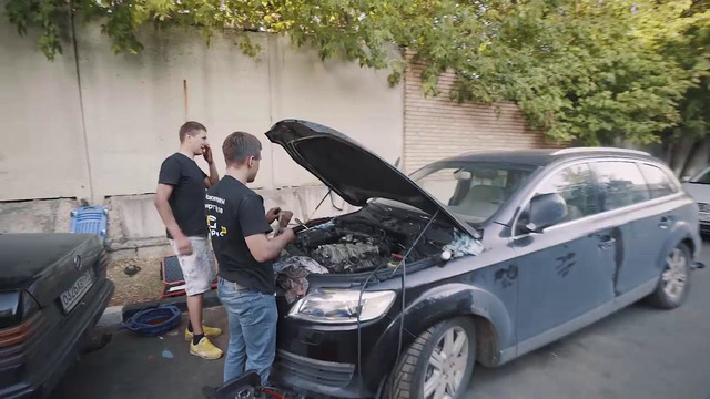 Audi Q7 брошенная в гараже на 3 года. Продолжение