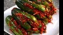 Cucumber kimchi (Oi-sobagi: 오이소박이)