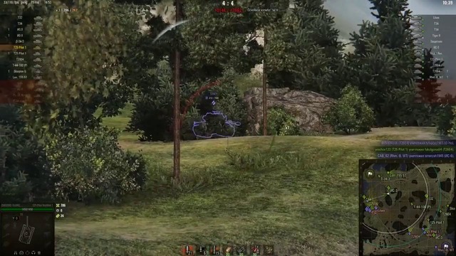 WoT карты. Топь (средние танки)