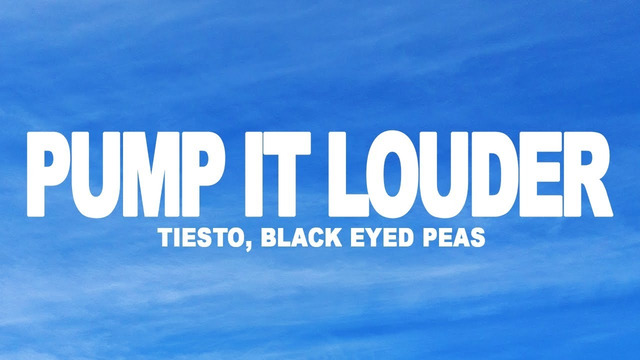 Tiësto & Black Eyed Peas – Pump It Louder (Official Video)