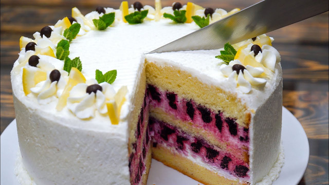 Потрясающий летний торт «Вкус на миллион» Нежный Воздушный Лёгкий | Кулинарим с Таней