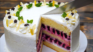 Потрясающий летний торт «Вкус на миллион» Нежный Воздушный Лёгкий | Кулинарим с Таней