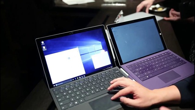 Microsoft Surface Book and Surface Pro 4 Hands-On