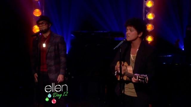 Bruno Mars Performs – Count On Me