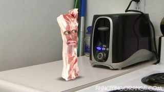 Annoying Orange – Bacon Invaders (ft. Harley from EpicMealTime)