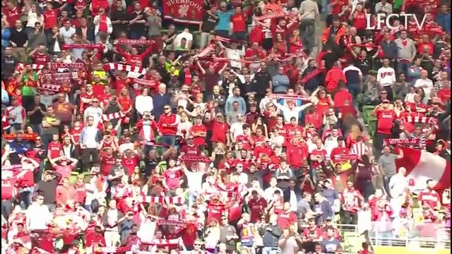 Liverpool FC. YNWA at Aviva Stadium 5/08/2017