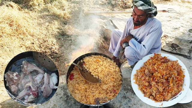 Сельская жизнь в Афганистане. Сельская кухня. Афганистан