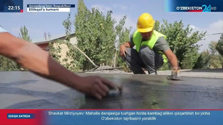 Qoraqalpog‘istonning Ellikqal’a tumanidagi bunyodkorlik ishlari