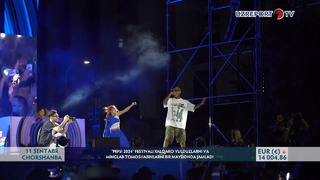 Pepsi 2024 festivali xalqaro yulduzlarni va minglab tomoshabinlarni bir maydonda jamladi